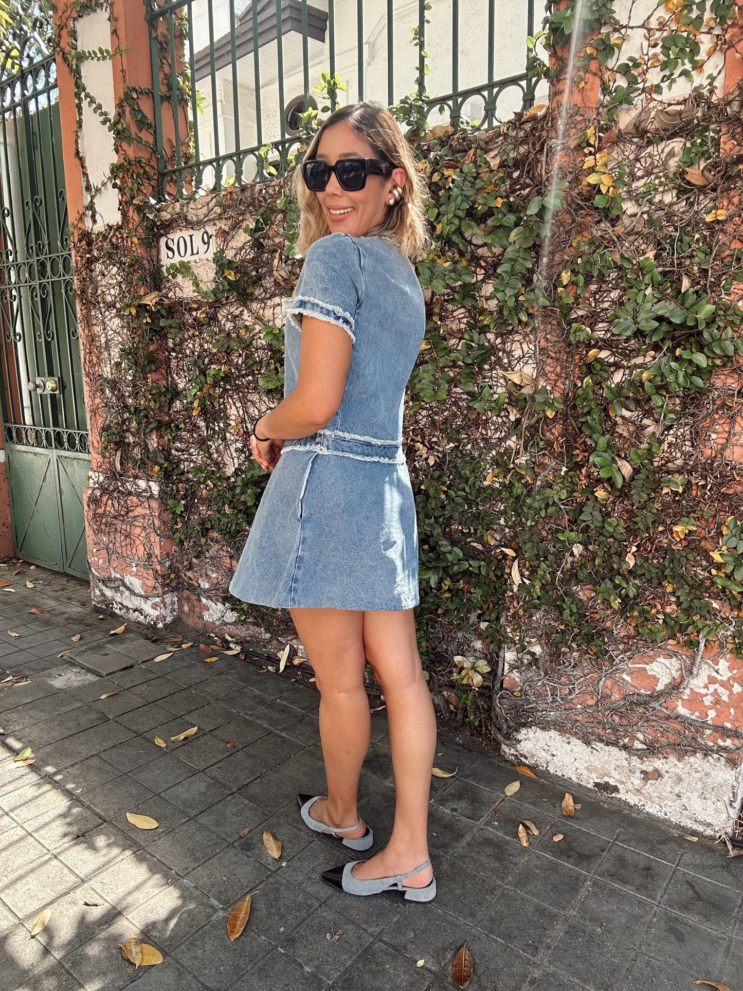 Faith Denim Dress